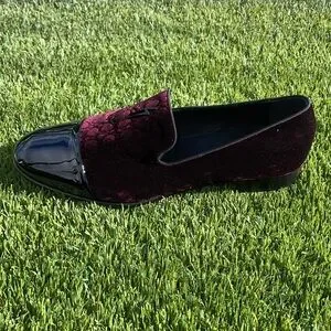 Giuseppe Zanotti | Shoes | Euc Mens Burgundy Suede Patent  display picture 3